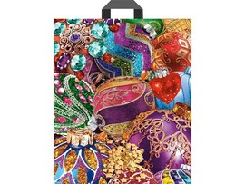 Пакет п/э петл. ручка «Изобилие шаров» 38*47см (кратно 25)