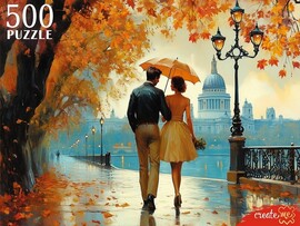ПАЗЛЫ 500 элементов. ПАРА В ОСЕННЕМ ПАРКЕ доставка оптом в Донецк