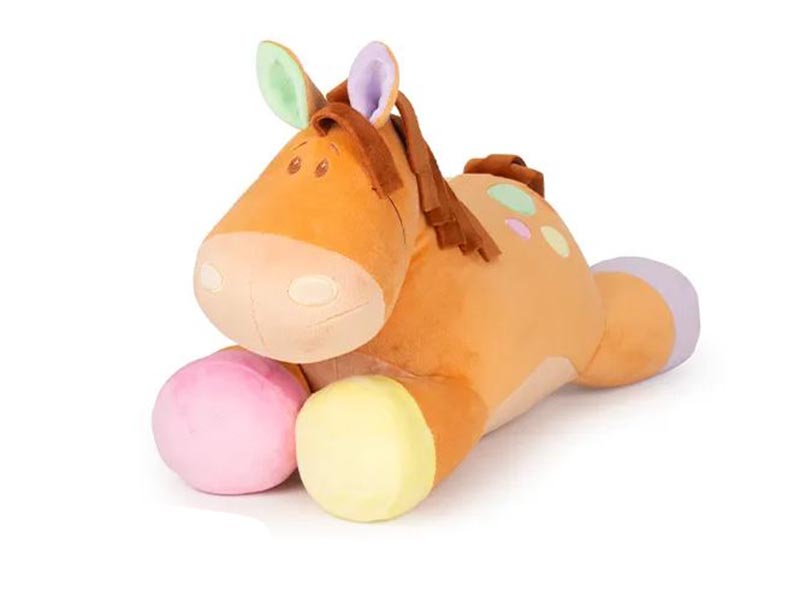 Мягкая игр. Лошадка Тося 40 см, рыжий. ЛЛТ/27/36-1