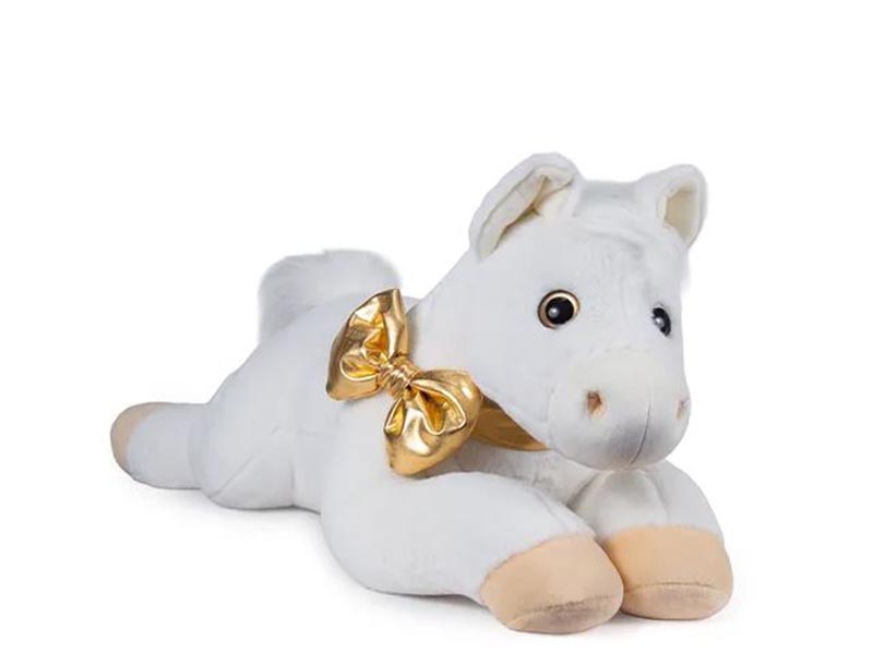 Мягкая игр. Лошадка Донна 81 см, белый. ЛД/27/53-5