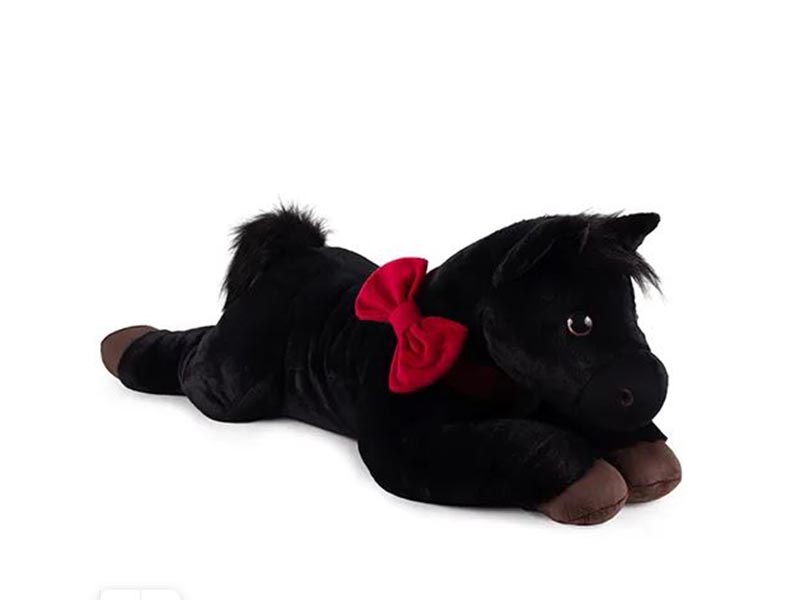 Мягкая игр. Лошадка Марго 81 см, черный. ЛМ/27/81-1