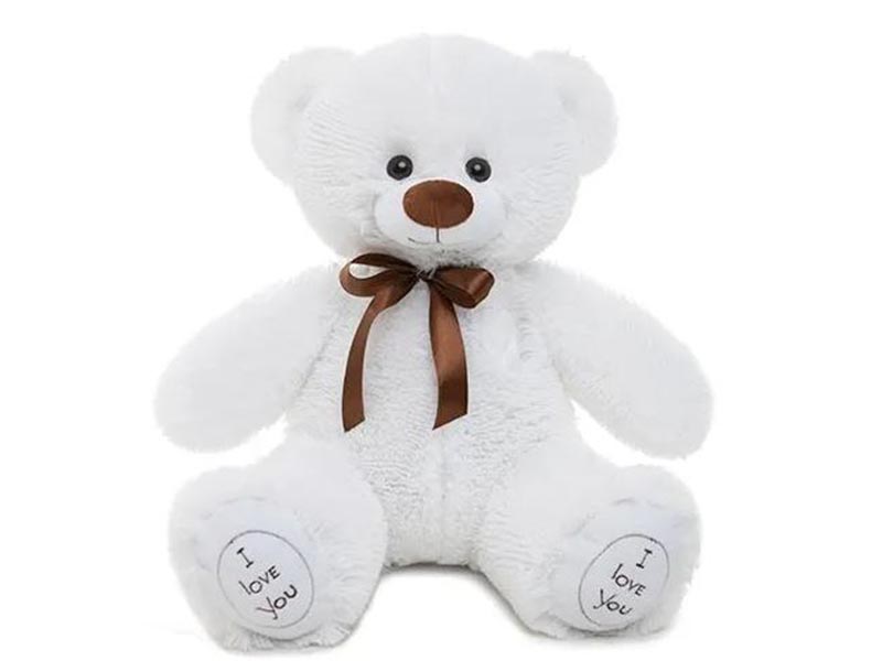 Мягкая игр. Медведь Арчи 65 см, белый. МАР/38/31