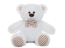 Мягкая игр. Медведь Тоффи 65 см, белый. МТоф/38/31