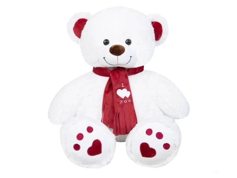 Мягкая игр. Медведь Кельвин 85 см, белый. МК/45/31