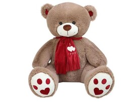 Мягкая игр. Медведь Кельвин 100 см, бурый. МК/60/78