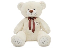 Мягкая игр. Медведь Феликс 145 см, латте. МФ/80/52