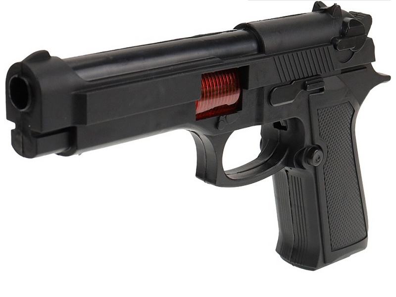 Донецк игрушка оптом Пистолет-трещетка 22 см в пак. 2313609