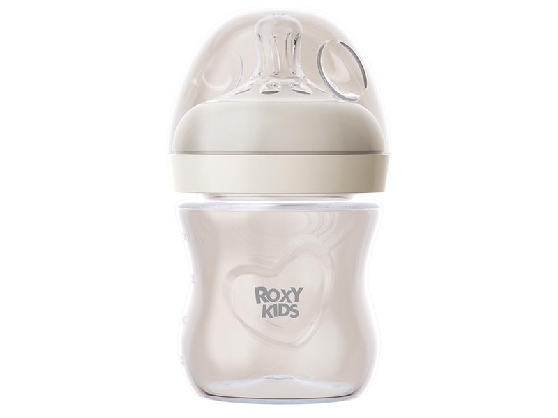 Бутылочка для кормления Natural 120 мл, 0+, медл. поток. RBTL-004-I