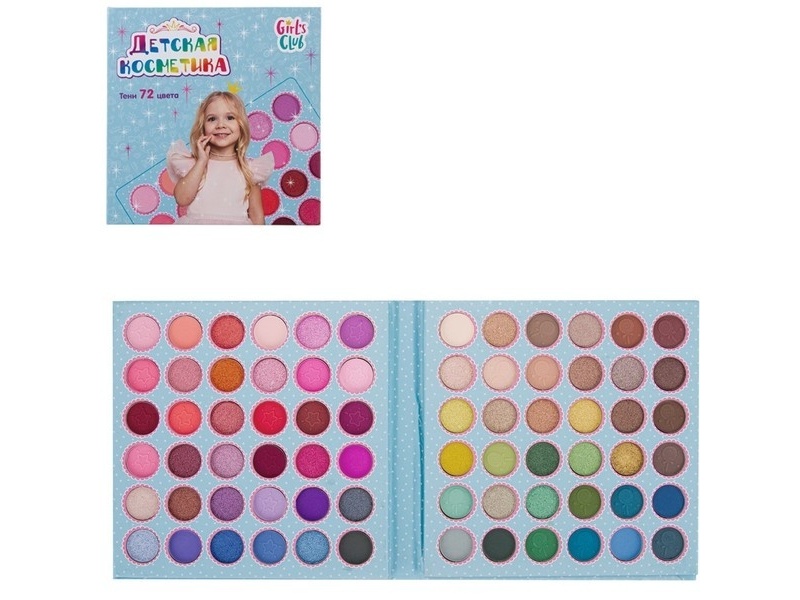 Донецк игрушка оптом Тени 72 цвета 16,5*1,5*16,5 см в кор. IT109930