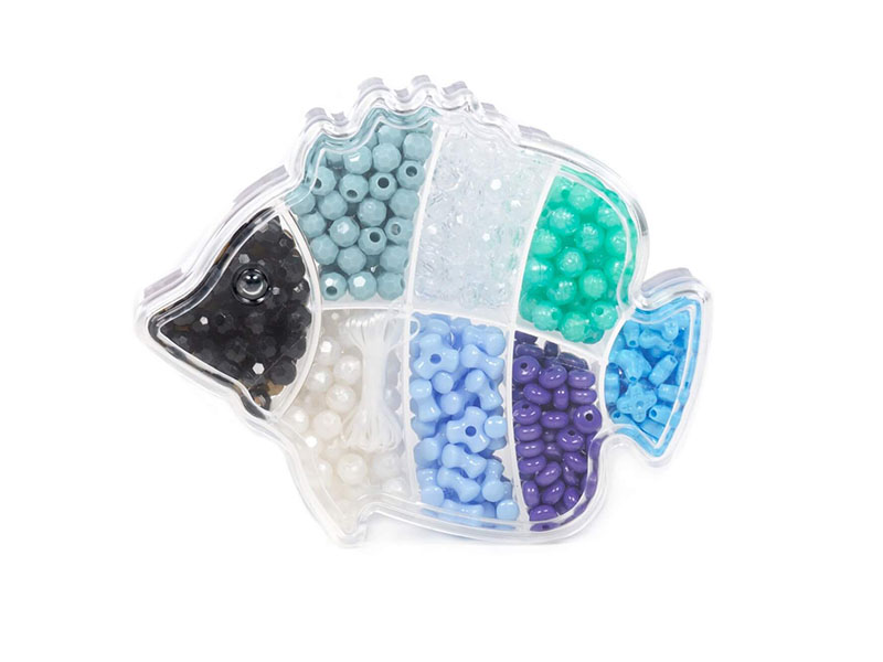 Набор для детского творчества "Рыбка" №1 (478 элементов) (в пакете)