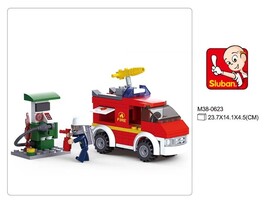 Конструктор "Пожарная машина" 133 дет. в кор. M38-B0623 доставка оптом в Донецк