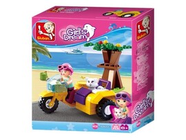 Конструктор "Прогулка по пляжу" 67 дет. в кор. M38-B0600C доставка оптом в Донецк