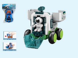 Машина инерц. «Космос» (открыв. двери) 16,5*23 см в пак. M1582-22 доставка оптом в Донецк