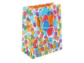 Пакет подар. День рождения 18*23 см, двусторон. P2SM-113280-HB