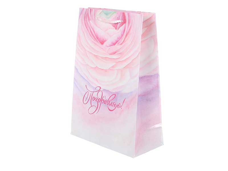 Пакет подар. глянц. лам. Градиент 22*31 см. PML-124683-GR