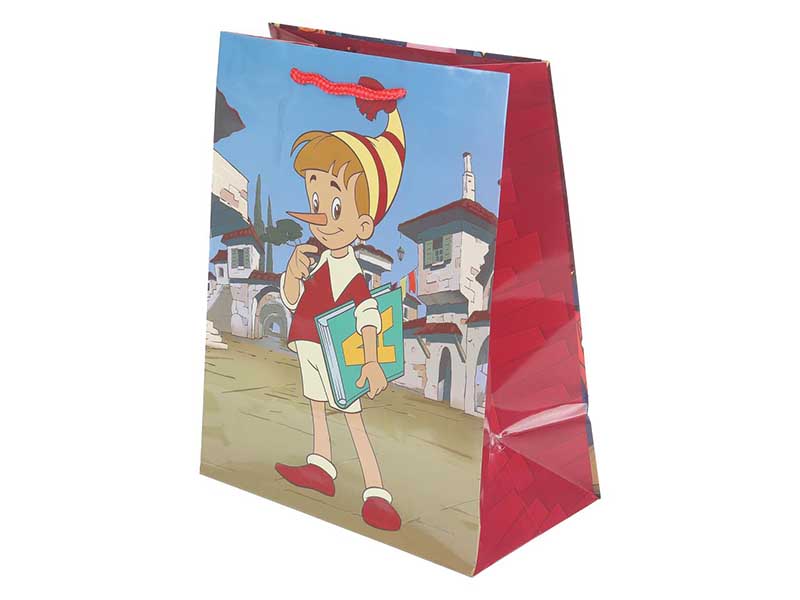 Пакет подар. глянц. лам. Буратино 26*32 см. PL-130545-BU