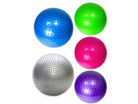 Мяч "Шипы" 8 см, цв. в ассорт., в пак. M49964