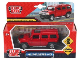 Машина металл. Hummer H3, 11,5 см, дв., инерц., кор. Технопарк