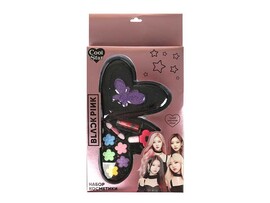 Набор косметики "Black Pink": тени, лак, помада, в кор. 115651-BP-TTG