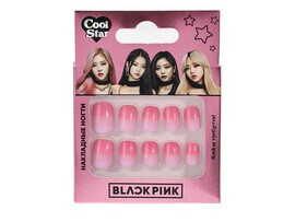 Набор для маникюра "Накладные ногти. Black Pink" в кор. 115617-BP-TTG