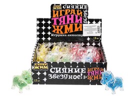 Антистресс-мялка "Единорог" 6 см, цв. ассорти. C52842-RU