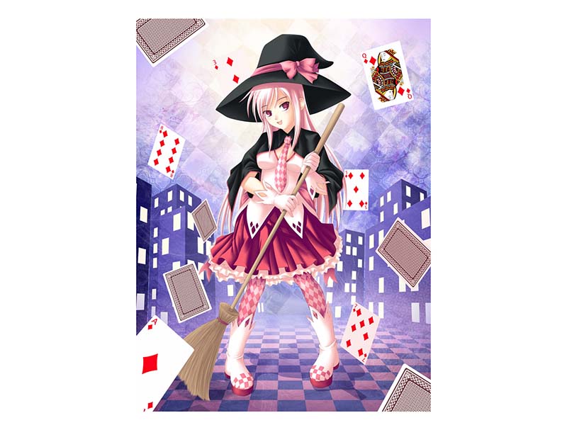 Донецк игрушка оптом Холст с красками 22х30 см по номерам. Карточная магия