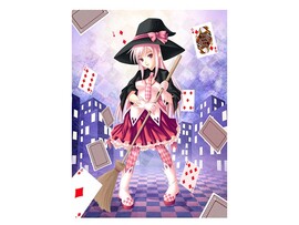 Холст с красками 22х30 см по номерам. Карточная магия доставка оптом в Донецк