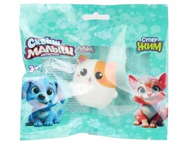 Сквиш-малыш "Котик" 6.5 см, флоупак. XI-SFP-01-RU