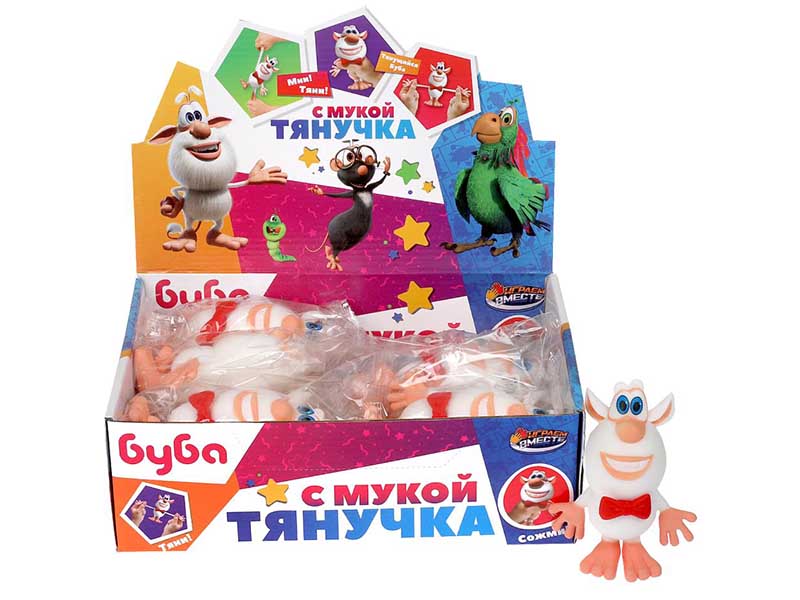 Антистресс-мялка "Буба" 12 см, мука. TG-211019-1-BUBA-FD (48)