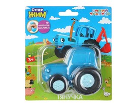 Антистресс-мялка "Синий Трактор" 8 см, шарики, блистер. XIB-BT03-PB-RU