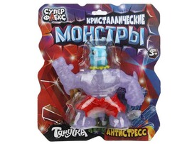 Антистресс-тянучка "Кристаллические монстры" 15 см, блистер. SF-KM01-RU