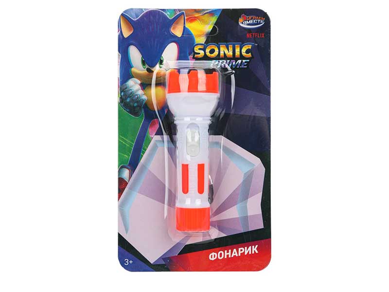 Фонарик "Sonic" 10х4 см, блистер. 053-22K-271-R8