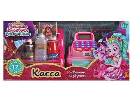 Касса "Энчантималс" 20х13 см, 17 предм., свет, звук, в кор.1803U054-R1