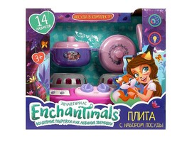 Плита "Энчантималс" свет, звук, 14 предм., 23*20 см в кор. B1194372-R2