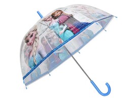 Зонт "Холодное сердце" 60 см, прозр., полуавтомат. UM60T-NFRZ