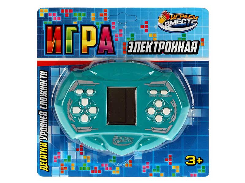 Электронная игра "Тетрис" 15*15 см на блист. ZY1192687-R