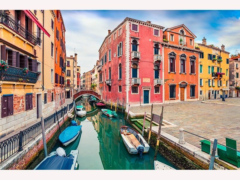 Донецк игрушка оптом Алмазная мозаика 30х40см «Яркие дома» (с подр., с полн. заполн.)