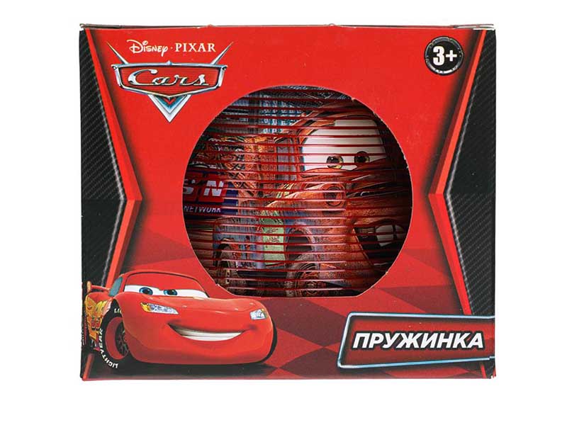 Пружинка "Тачки" 7 см в кор. 2108Z053-R6