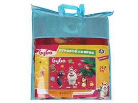 Коврик игровой "Буба" 180*130*0,5 см, фольгир. осн., в сумке. YJ131210655-1