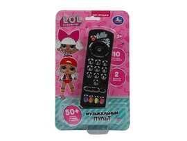 Муз. обуч. пульт "Куклы Лол" 17 см, песни, стихи, блистер. HT583-R9