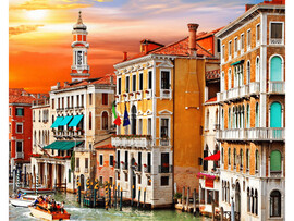 Алмазная мозаика 30х40 см «Кусочек Венеции» (без подр., с полн. заполн.) доставка оптом в Донецк