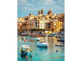 Алмазная мозаика 30х40 см «Мальта в солнечный день» (без подр., с полн. заполн.) доставка оптом в Донецк