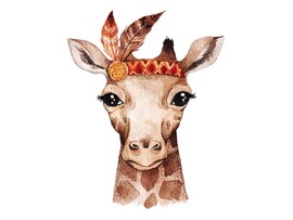 Холст с красками 17х22 см по номерам. Милый жираф доставка оптом в Донецк