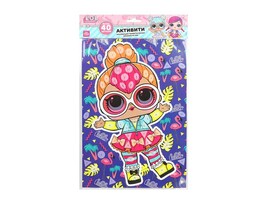 Мягкая геометрич. мозаика "Стильные девчонки" 21х30 см, в пак. EVAGEO-112379