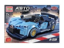 Конструктор "Суперкар Bugatti" 312 дет., 42х30 см в кор. 57042-YD