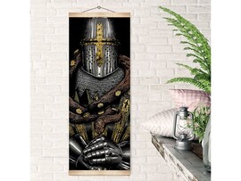 Картина-панно по номерам 35*88 см Рыцарь доставка оптом в Донецк