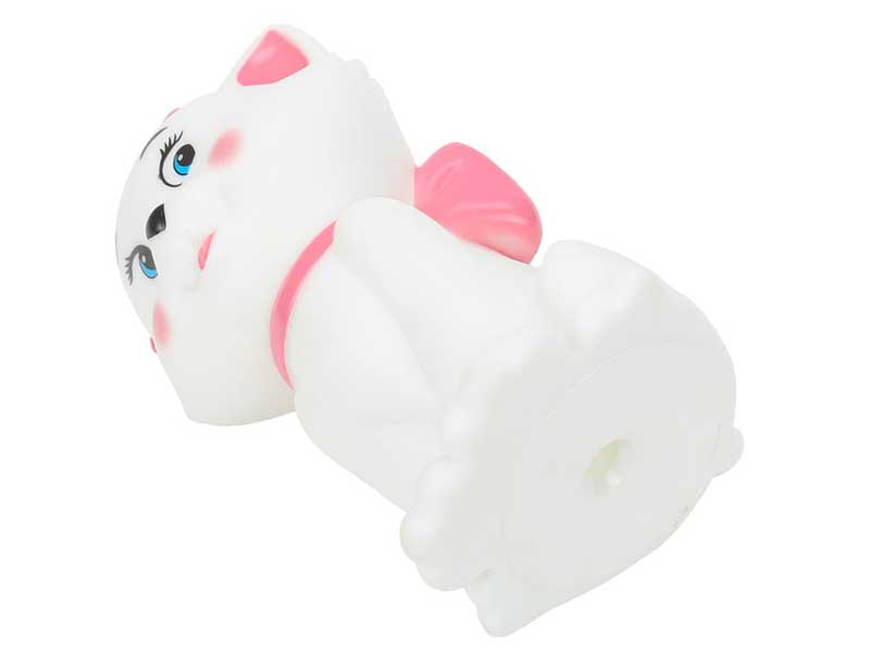 Игрушка для купания "Кошечка" 8 см, ПВХ, в сетке. YF-CAT-02