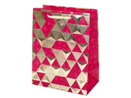 Пакет подар. Геометрия 18*23 см, тиснение. PTM-10-G1