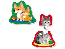 Пазлы магнитные "Домашние питомцы" доставка оптом в Донецк