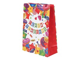 Пакет подар. мат. лам. День Рождения. Сладости 22*31 см. PML-122081-HBZ3